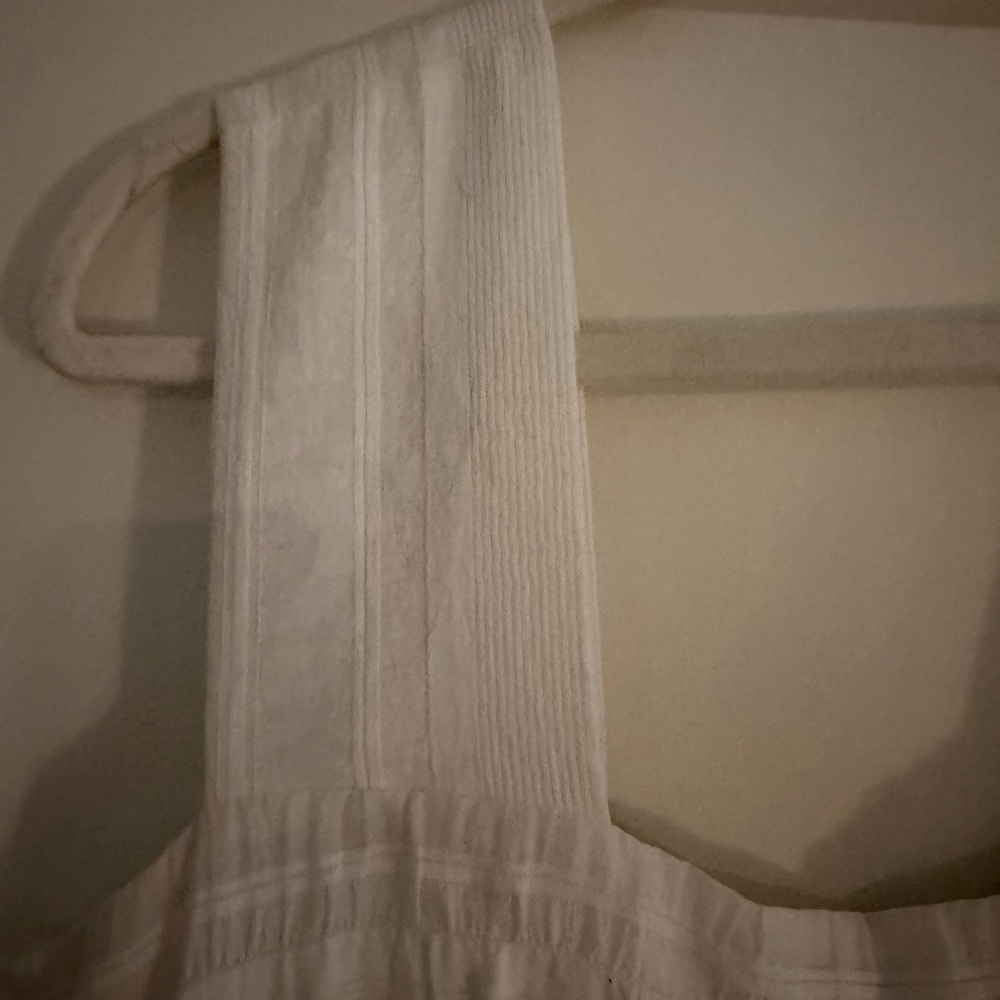 Anthropologie White Tiered Maxi Dress - Picture 2 of 5